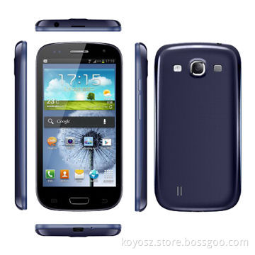 4.7-inch QVGA Screen Quad Band GSM Phones with Dual-SIM, Bluetooth and Camera GPS, Wi-Fi